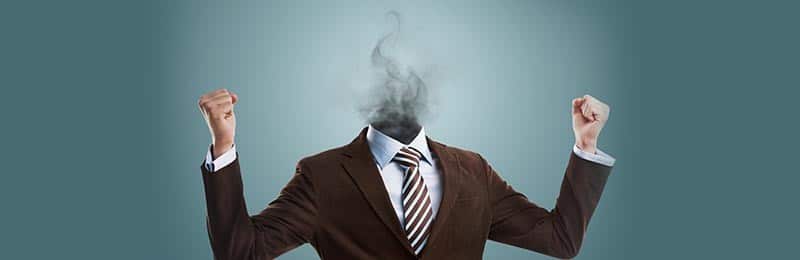 Burn out; letterlijk opgebrand