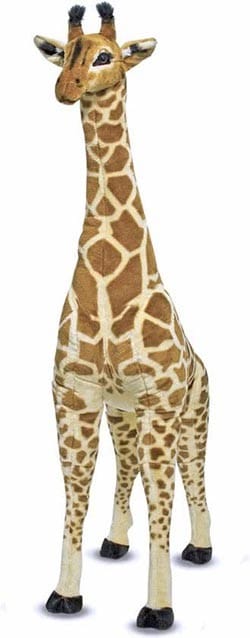 pluche giraffe