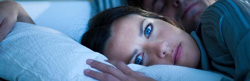 Piekeren tijdens het slapengaan